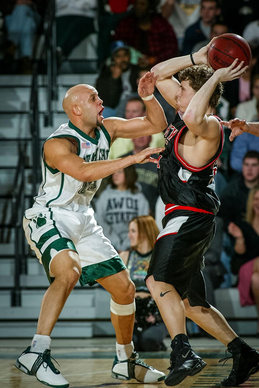 Bilal Clarance was a member of the Bearcat men's basketball team from 2003 to 2005. (Northwest Missouri State University photo)